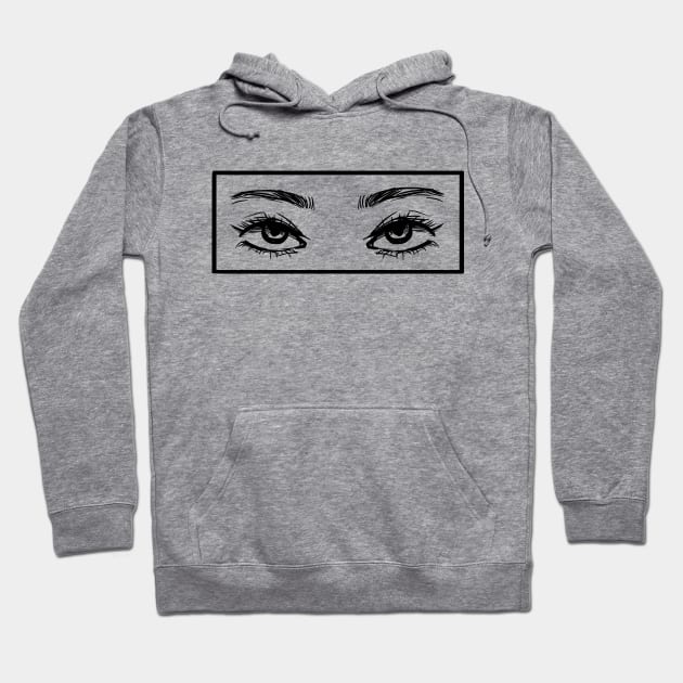 Open Eyes Hoodie by bbluekyanite